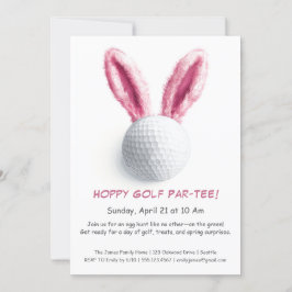 Pasen Par-TEE Golf Uitnodiging