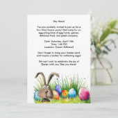 Pasen Party uitnodigingskaart Kaart (Staand voorkant)