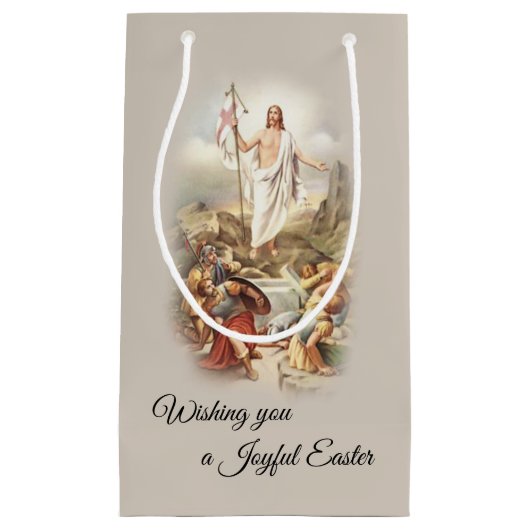 Pasen | Pascha Opstanding van Jezus Klein Cadeauzakje (Voorkant)