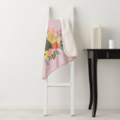 Pasen pasgeboren voor baby meisje sherpa deken (In situ)