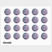 Pasen Paskah 2026 Ronde Sticker (Vel)