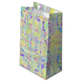 Pasen Pastel Abstract Ontwerp Cadeautas (Achterkant Gekanteld)