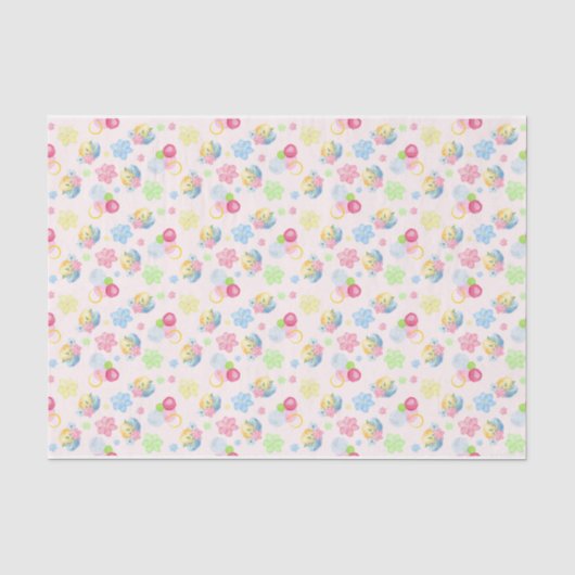 Pasen Pastel Design Serie 5 Tissuepapier (Voorkant)