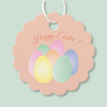 Pasen Pastel Eieren Cadeau | Favor Tags