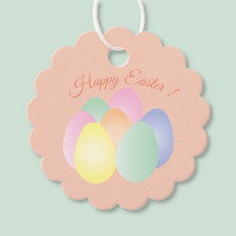 Pasen Pastel Eieren Cadeau | Favor Tags Bedankjes Labels