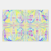 Pasen Pastel Inpakpapier - 3 Ontwerpen Vel (Voorkant 3)
