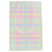 Pasen Pastel Plaid Ontwerp Cadeautas (Voorkant)