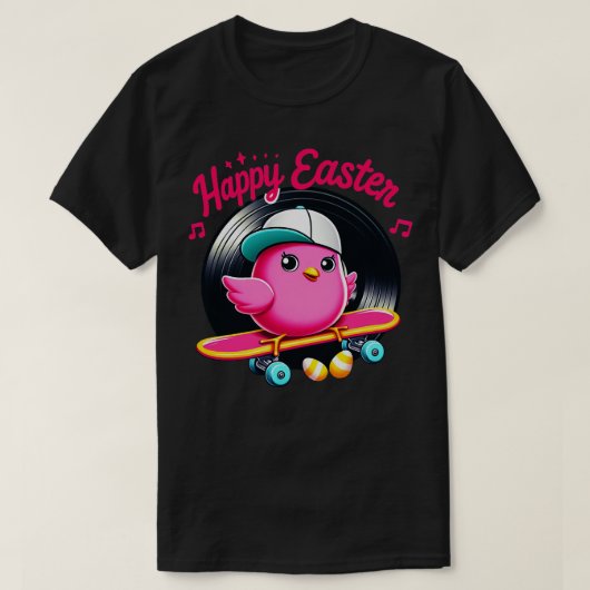 Pasen Peeps Vinyl 6 T-shirt (Design voorkant)