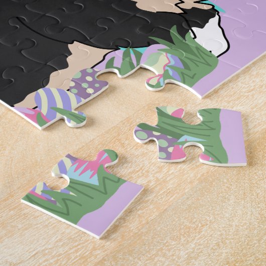 Pasen Pembroke Welsh Corgi Legpuzzel (Zijkant)