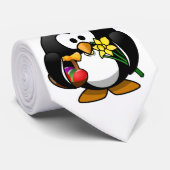 Pasen Penguin Stropdas (Opgerold)