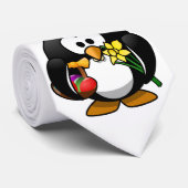 Pasen Penguin Stropdas (Opgerold)