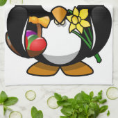 Pasen Penguin Theedoek (Gevouwen)