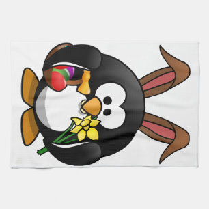 Pasen Penguin Theedoek