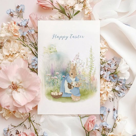 Pasen Peter Konijn Ansichtkaart Briefkaart