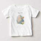 Pasen Peter Rabbit Baby T-Shirt (Voorkant)