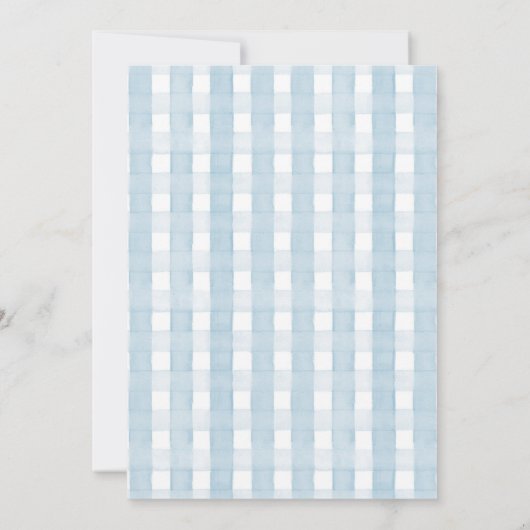 Pasen Peter Rabbit Bunny Boy Birthday Uitnodiging (Achterkant)