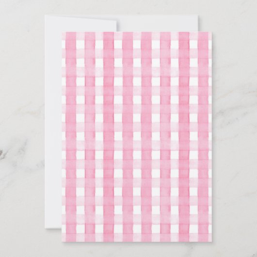 Pasen Peter Rabbit Bunny Girl Birthday Kaart (Achterkant)