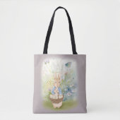 Pasen Peter Rabbit Canvas tas (Voorkant)