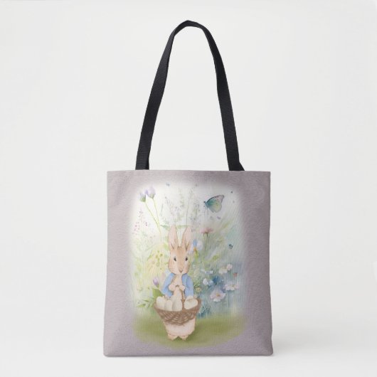 Pasen Peter Rabbit Canvas tas (Voorkant)