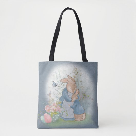 Pasen Peter Rabbit Canvas tas (Voorkant)