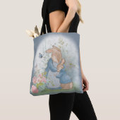 Pasen Peter Rabbit Canvas tas (Dichtbij)