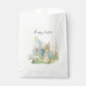 Pasen Peter Rabbit Favor Bag Bedankzakje (Voorkant)