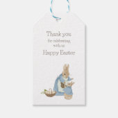 Pasen Peter Rabbit Gift Labels Cadeaulabel (Voorkant)