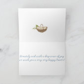 Pasen Peter Rabbit Holiday Kaart (Binnen)