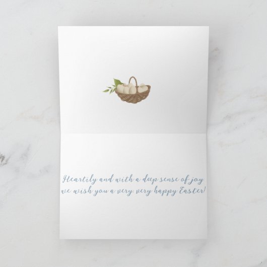 Pasen Peter Rabbit Holiday Kaart (Binnen)