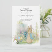 Pasen Peter Rabbit Kaart (Staand voorkant)