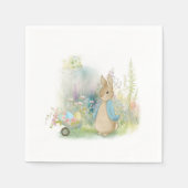Pasen Peter Rabbit Napkins Servet (Voorkant)