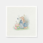 Pasen Peter Rabbit Napkins Servet (Voorkant)