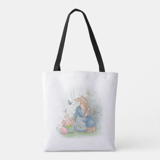 Pasen Peter Rabbit Tote Bag (Achterkant)