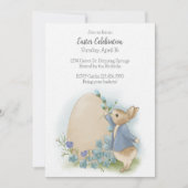 Pasen Peter Rabbit Uitnodiging (Voorkant)