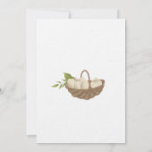 Pasen Peter Rabbit Uitnodiging (Achterkant)