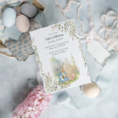 Pasen Peter Rabbit Uitnodiging