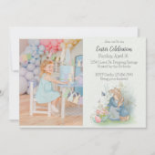 Pasen Peter Rabbit Uitnodiging (Voorkant)