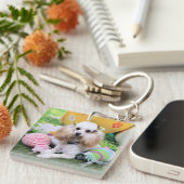 Pasen - poodle - Dolly Sleutelhanger (Voorkant Rechts)