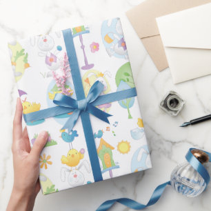 Pasen Pret Cadeaupapier