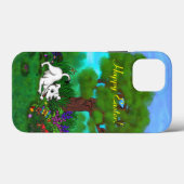 Pasen - Puppy Capo en Butterfly Case-Mate iPhone Case (Achterkant (horizontaal))