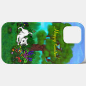 Pasen - Puppy Capo en Butterfly Case-Mate iPhone Case (Achterkant (horizontaal))