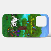 Pasen - Puppy Capo en Butterfly Case-Mate iPhone Case (Achterkant (horizontaal))