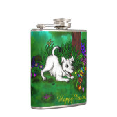 Pasen - Puppy Capo en Butterfly Heupfles (Rechts)
