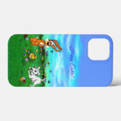 Pasen - Puppy Capo Rabbit en Chick Case-Mate iPhone Case (Achterkant (horizontaal))