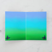 Pasen - Puppy Capo Rabbit en Chick Feestdagen Kaart (Binnen)