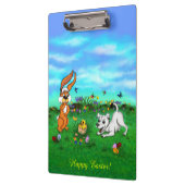 Pasen - Puppy Capo Rabbit en Chick Klembord (Links)