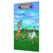Pasen - Puppy Capo Rabbit en Chick Klembord (Links)
