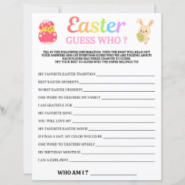 Pasen Raad eens wie het spel