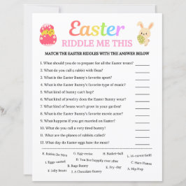 Pasen raadsel me dit spel