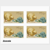  Pasen Rechthoekige Sticker (Vel)